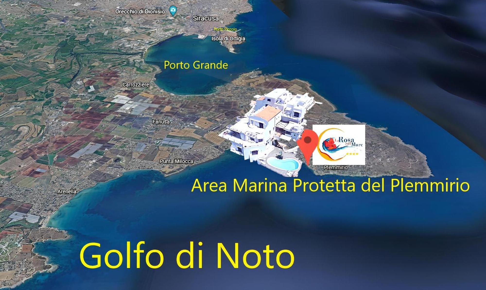La Rosa Sul Mare Aparthotel Syracuse ภายนอก รูปภาพ